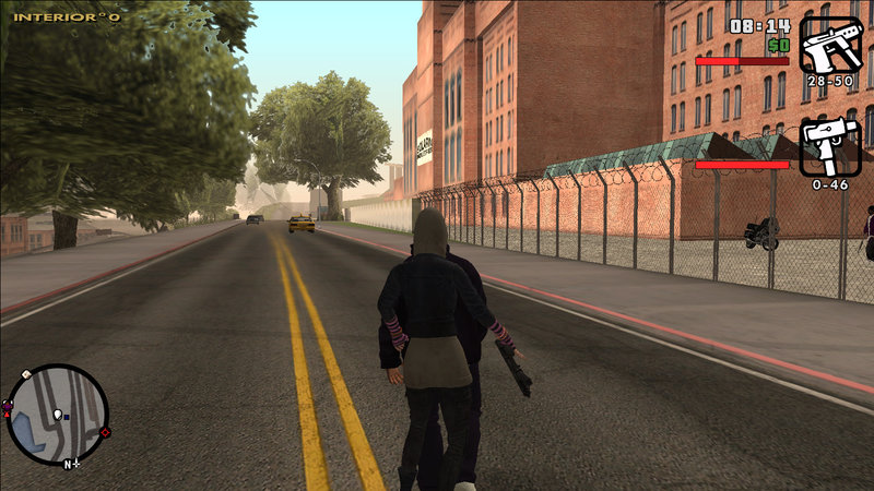 GTA San Andreas Human Shield from Saints Row The Third Never Die